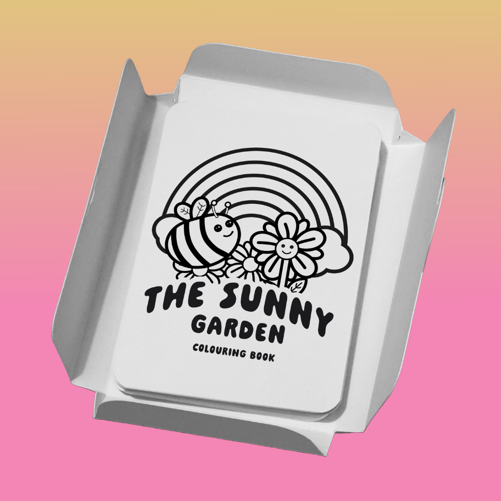 The Sunny Garden Colouring Cards