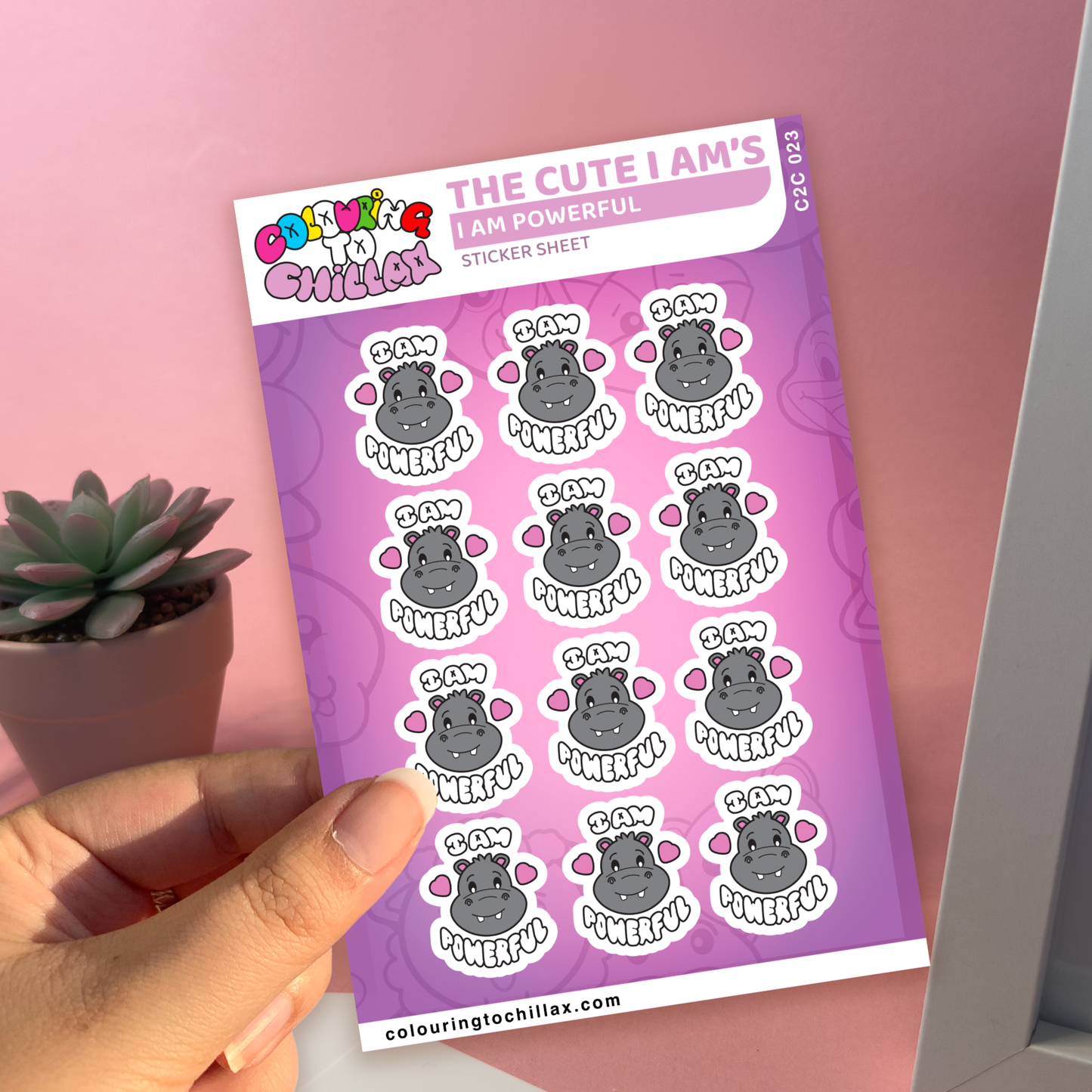 I Am Powerful - Sticker Sheet