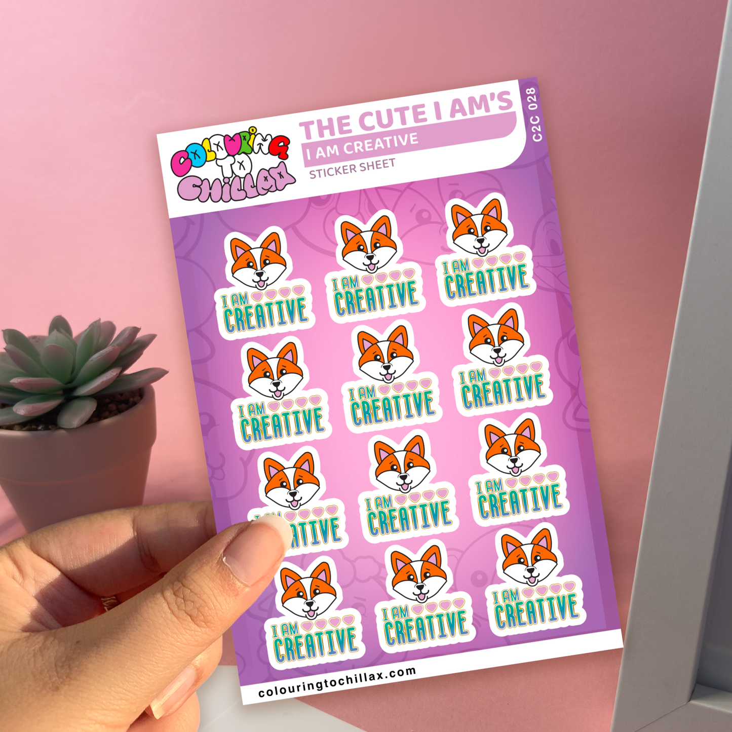 I Am Creative - Sticker Sheet