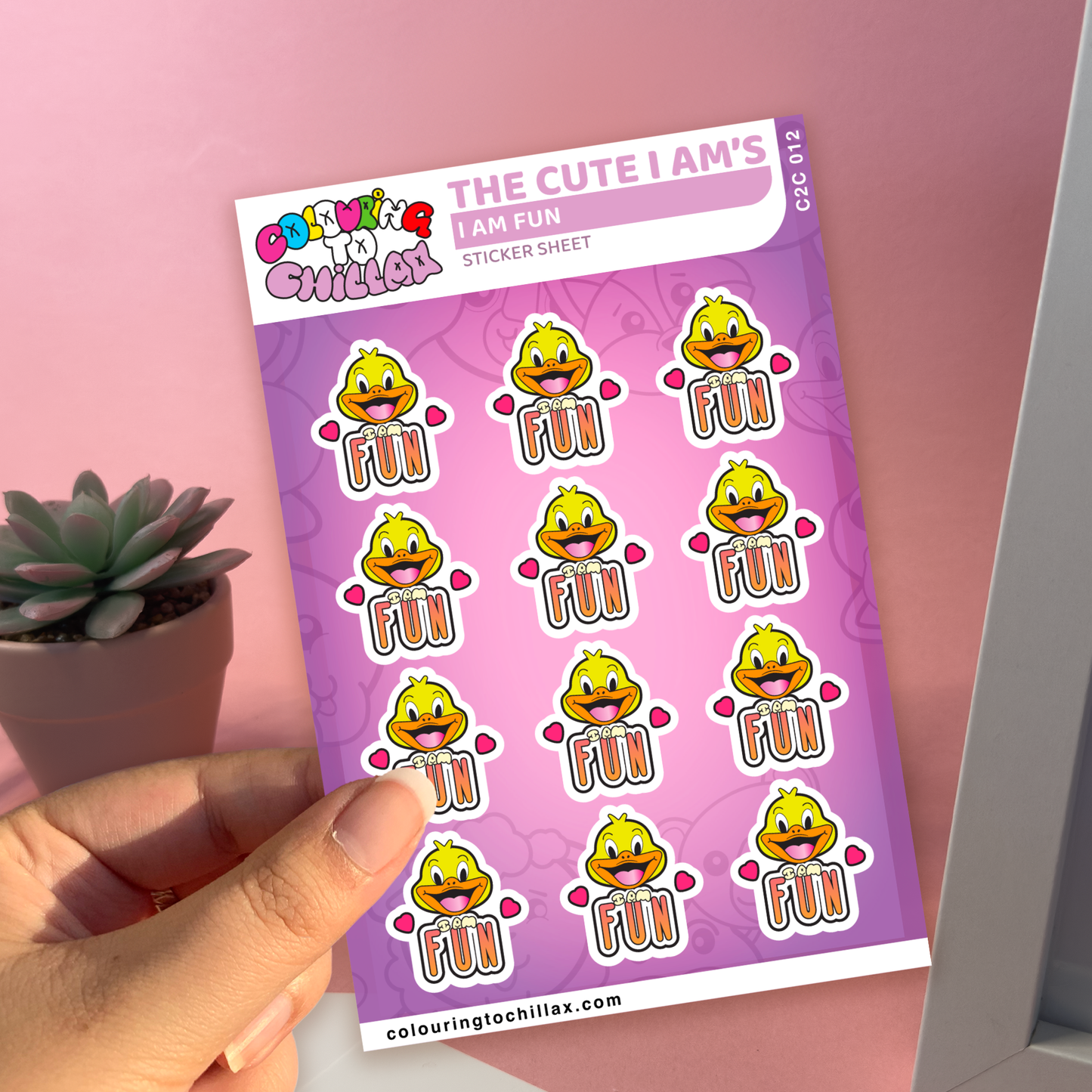 I Am Fun - Sticker Sheet