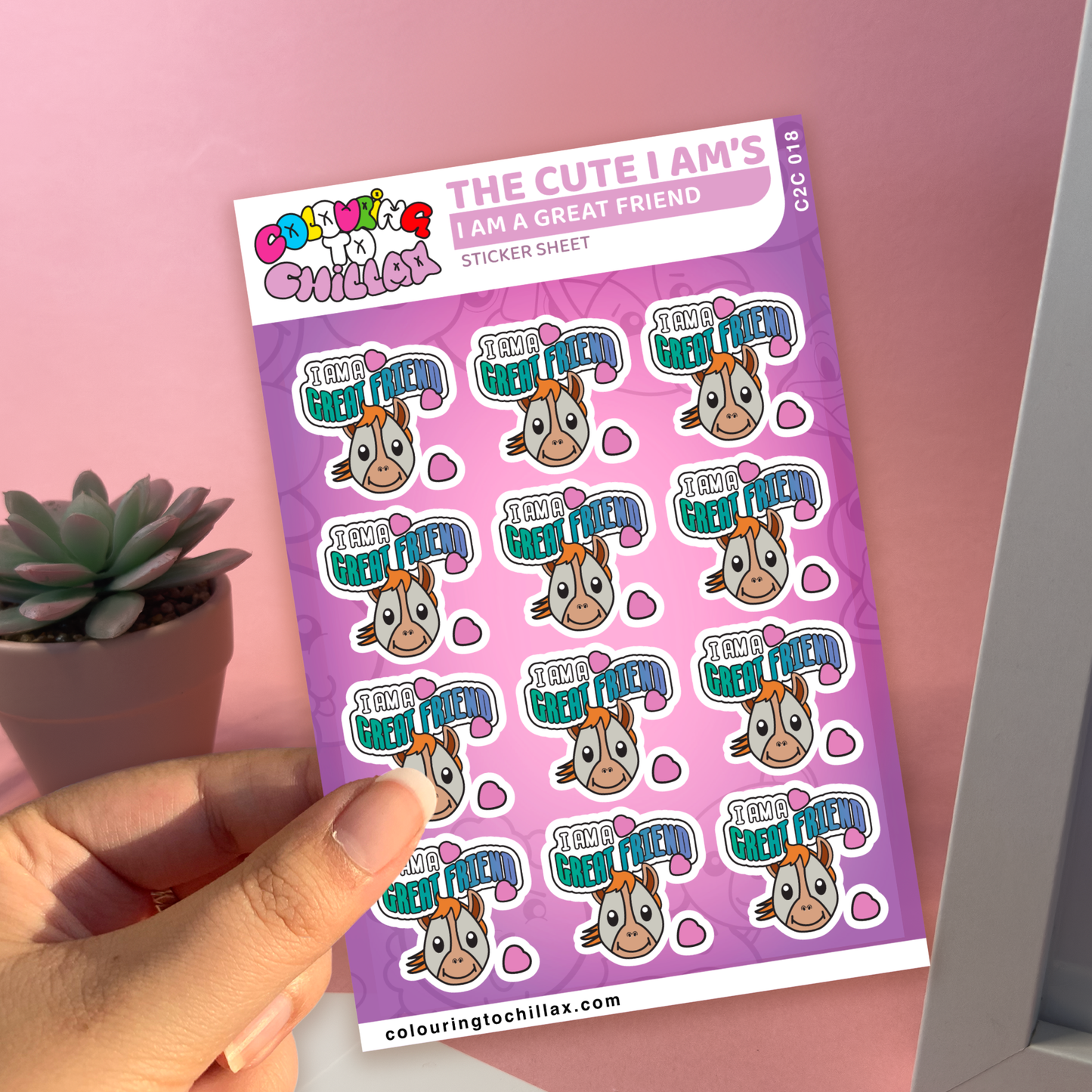 I Am A Great Friend - Sticker Sheet