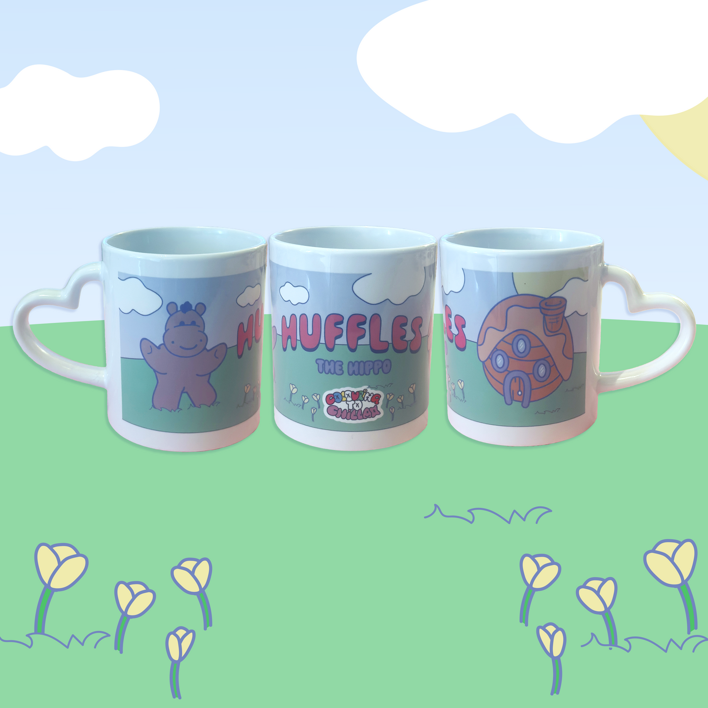 Huffles the Hippo - Mug