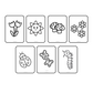 May Theme  Colouring Pages (Set of 7)