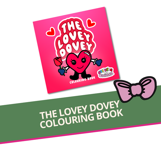 The Lovey Dovey Colouring Book