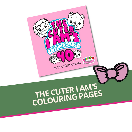 The Cuter I Ams Colouring Pages (40+ Pages Digital Download Only)