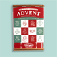 The Cutest Christmas: Advent Colouring Cards