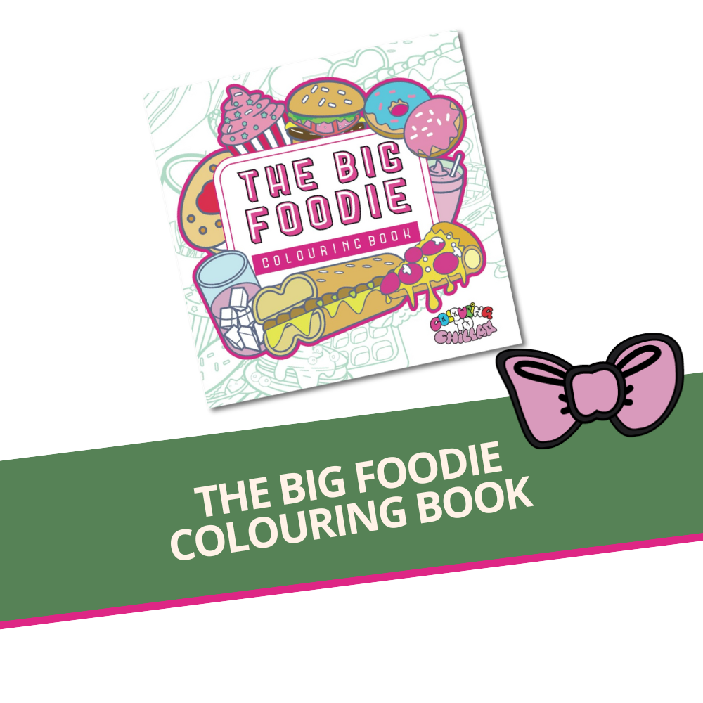 The Big Foodie Colouring Book