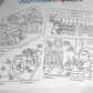 Huffles the Hippo - Hops into Easter Colouring Sheets