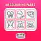 The Lovey Dovey Colouring Book