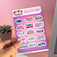 I Am The Affirmations - Sticker Sheets x 2