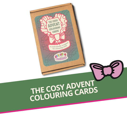 The Cosy Advent Colouring Cards - Thumbnail - colouringtochillax.com