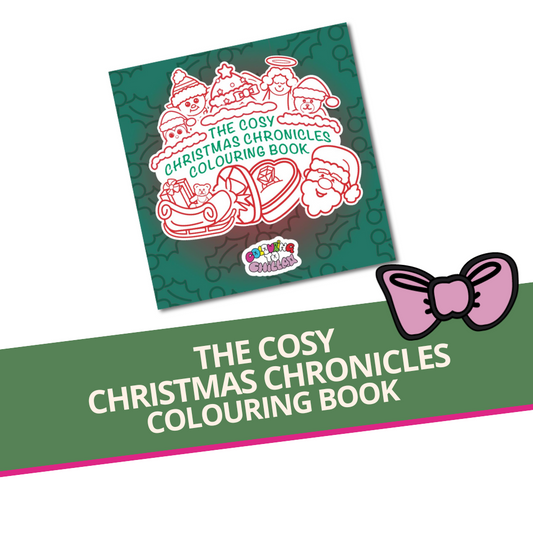 The Cosy Christmas Chronicles Colouring Book - Thumbnail - colouringtochillax.com