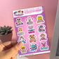 I Am The Full Sticker Set - Sticker Sheets x 3