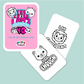 The Cuter I Am's Colouring Cards